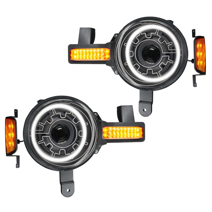 Bi-LED Projector Headlights (Heated Lens) <br> 21-25 Ford Bronco