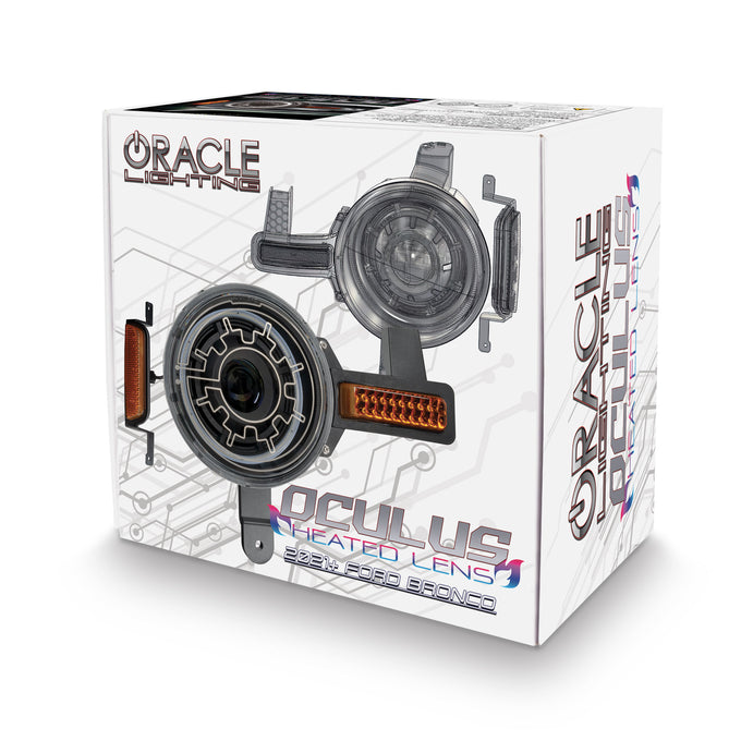 Bi-LED Projector Headlights (Heated Lens) <br> 21-25 Ford Bronco