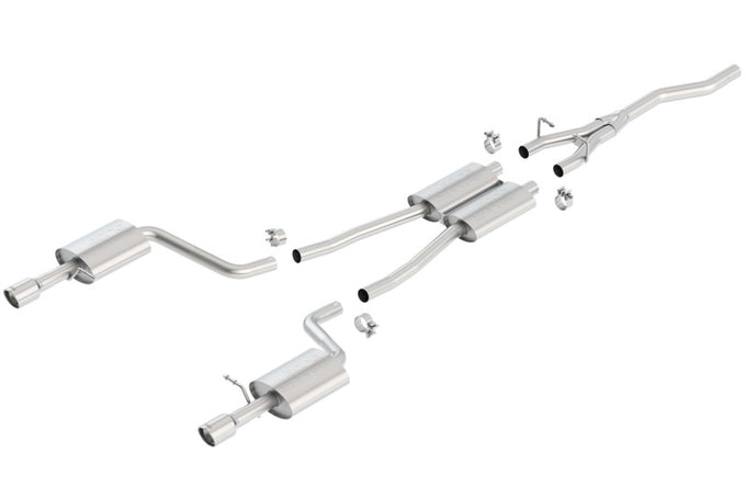 S-Type Cat-Back Exhaust System <br> 02-05 Audi A4 Quattro 1.8L L4