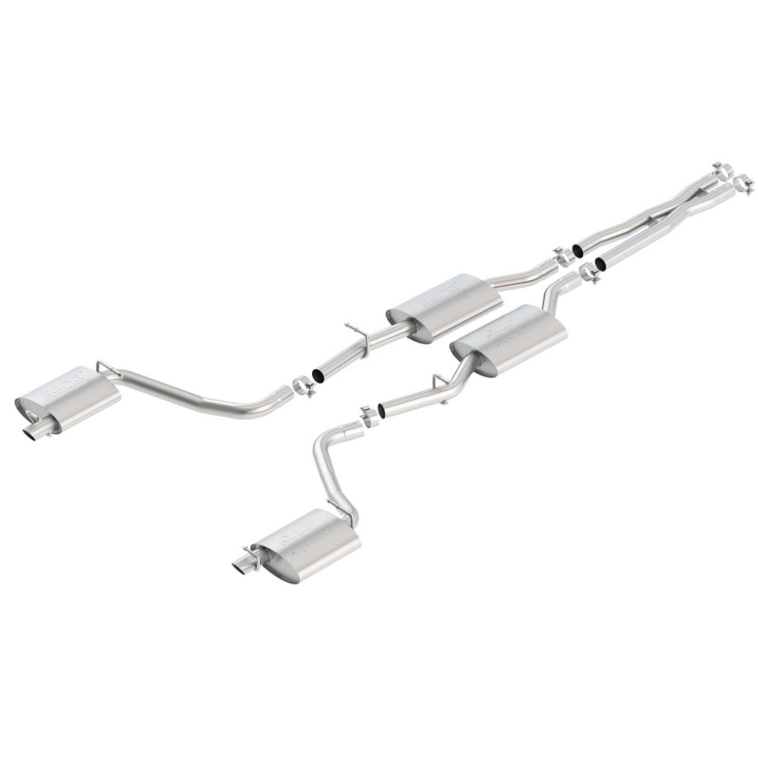 ATAK Cat-Back Exhaust System <br> 15-23 Dodge Challenger 6.2L V8 With MDS