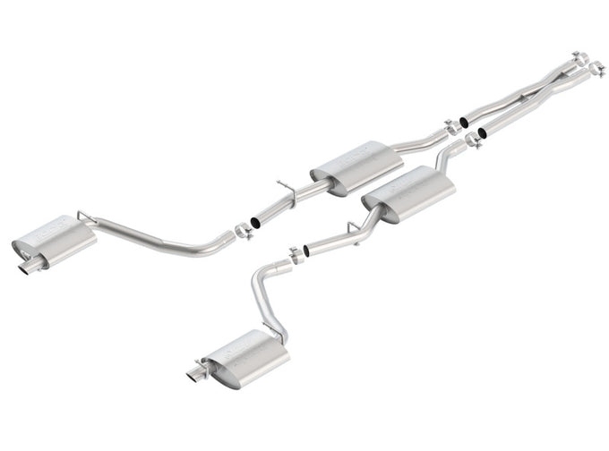 ATAK Cat-Back Exhaust System <br> 15-23 Dodge Challenger 6.2L V8 With MDS