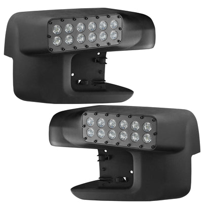 LED Off-Road Side Mirror Ditch Lights <br> 21-25 Ford F-150