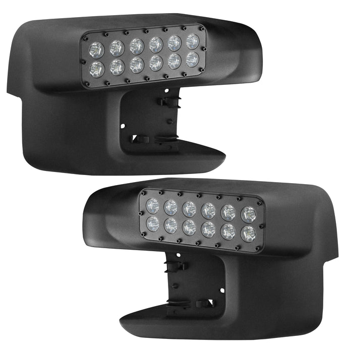 LED Off-Road Side Mirror Ditch Lights <br> 21-25 Ford F-150