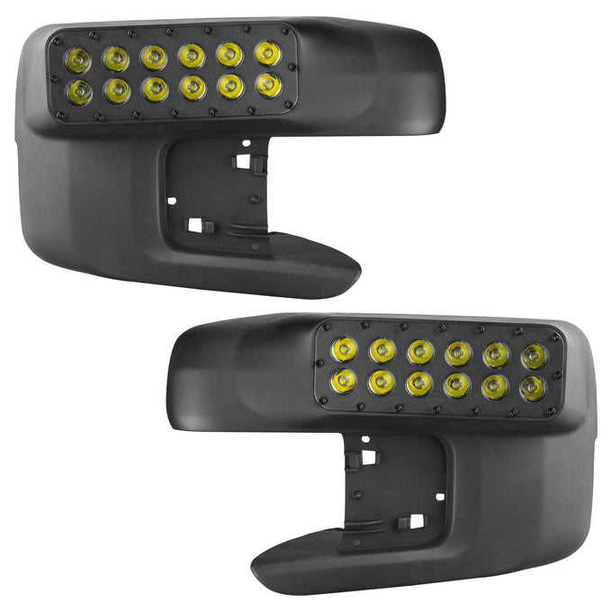 LED Off-Road Side Mirror Ditch Lights <br> 21-25 Ford F-150