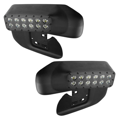 LED Off-Road Side Mirror Ditch Lights <br> 21-25 Ford F-150