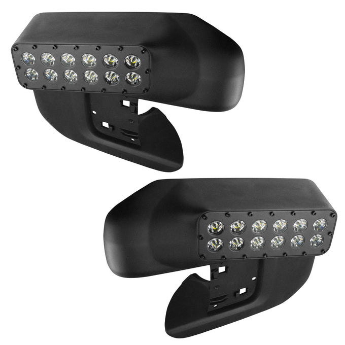 LED Off-Road Side Mirror Ditch Lights <br> 21-25 Ford F-150