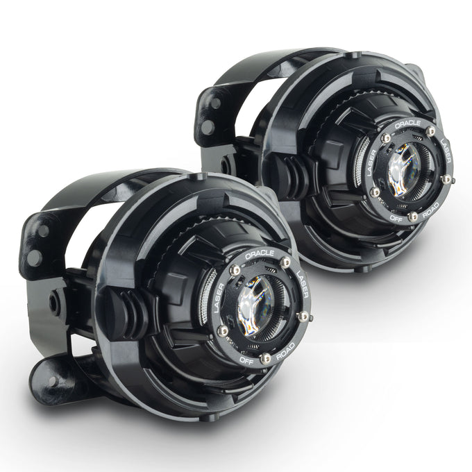 Off-Road LASER 15W Fog Lights <br> 07-25 Jeep Wrangler, 20-25 Gladiator