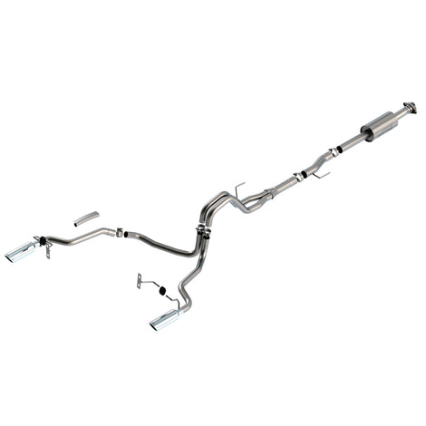 S-Type Cat-Back Exhaust System <br> 21-24 Ford F-150 F-150 2.7L/ 3.5L V6
