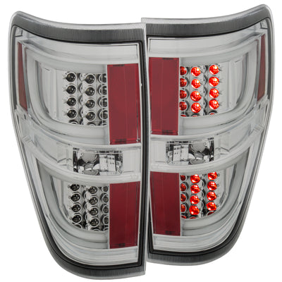 Chrome LED Taillights <br> 09-13 Ford F-150