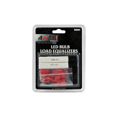 LED Bulb Resistor Kit Pair 25W/6.2 OHM<br> Universal