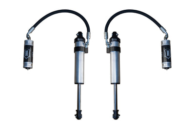 Pair Secondary Stock Travel 2.5 Series Shocks RR <br> 2003-2024 Toyota 4Runner Tacoma FJ Cruiser