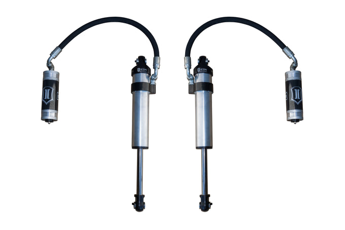 Pair Secondary Stock Travel 2.5 Series Shocks RR <br> 2003-2024 Toyota 4Runner Tacoma FJ Cruiser