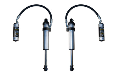 Pair Secondary Stock Travel 2.5 Shocks RR CDCV <br> 2003-2024 Toyota 4Runner Tacoma FJ Cruiser