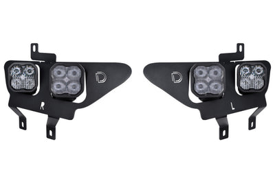 SS3 LED Fog Pocket Kit Yellow Max<br>21-23 Ford F-150