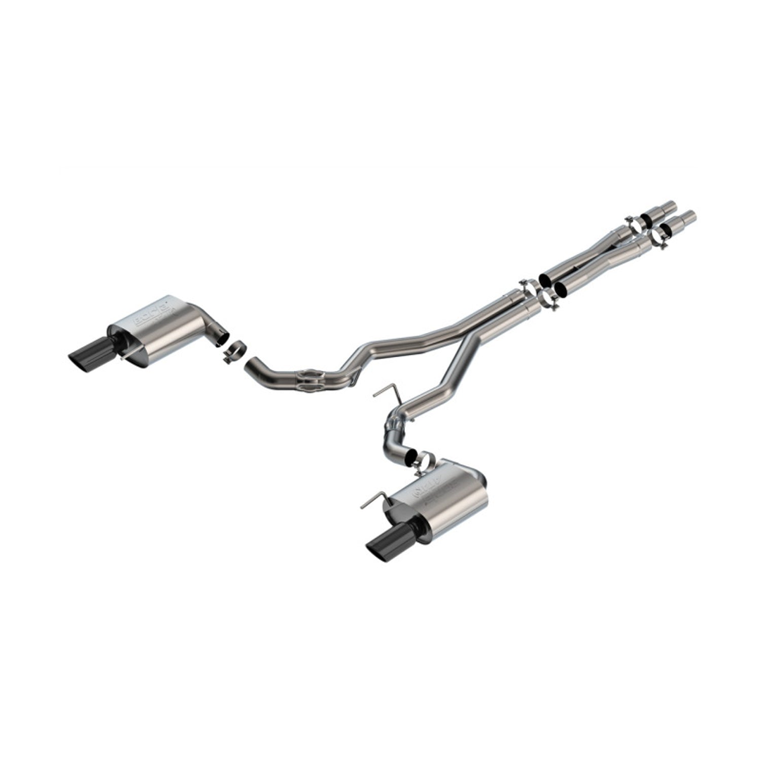ATAK Cat-Back Exhaust System <br> 2024 Ford Mustang GT Coupe Without Active Exhaust