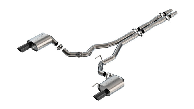ATAK Cat-Back Exhaust System <br> 2024 Ford Mustang GT Coupe Without Active Exhaust