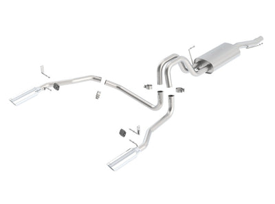 Touring Cat-Back Exhaust System <br> 04-08 Ford F-150 4.6L V8 5.4L V8