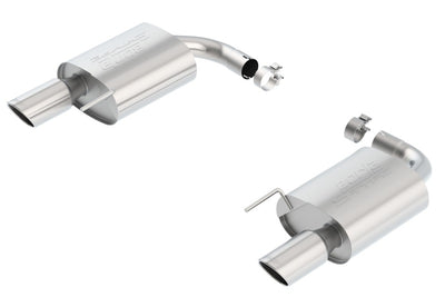 S-Type Axle-Back Exhaust System <br> 15-17 Ford Mustang 5L V8 Convertible 5L V8 Coupe