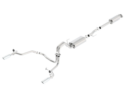 Touring Cat-Back Exhaust System <br> 15-20 Ford F-150 EXCEPT Raptor models