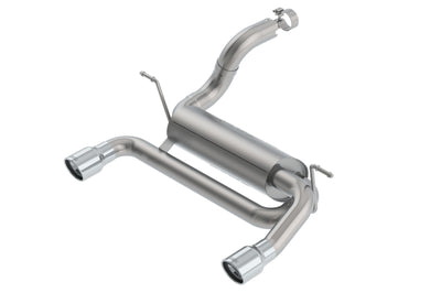 Touring Axle-Back Exhaust System <br> 18-23 Jeep Wrangler 2L