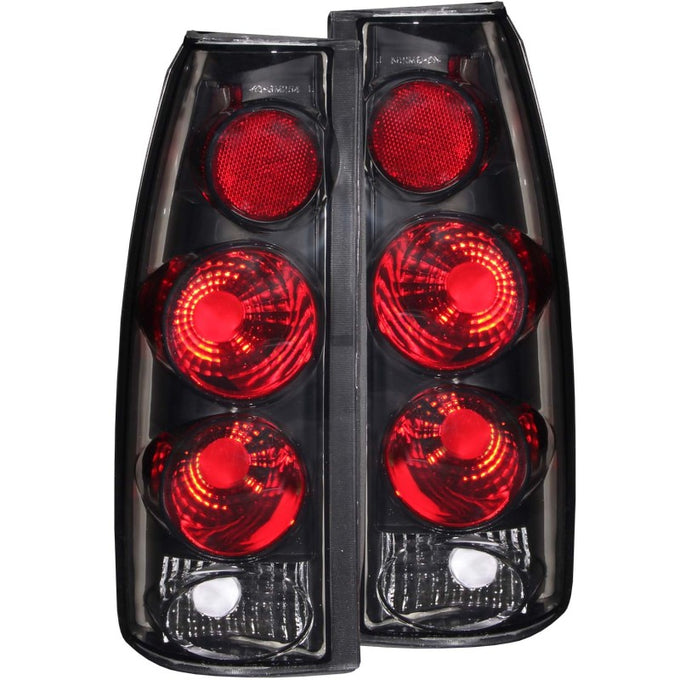 Dark Smoke 3D Style Taillights <br> 99-00 Cadillac Escalade