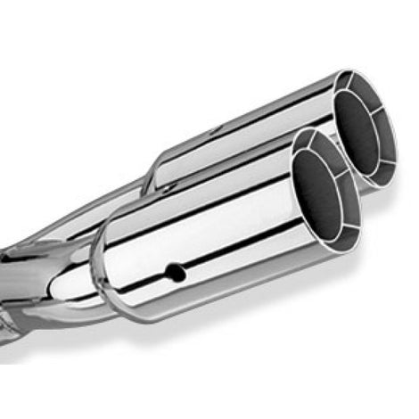 Polished Tip Dual Round Intercooled <br> Universal Fit