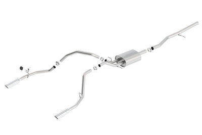 S-Type Cat-Back Exhaust System <br> 2014-2019 Chevrolet Silverado GMC Sierra 1500