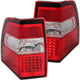 Red/Clear LED Taillights <br> 07-14 Ford Expedition