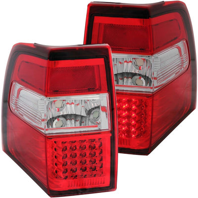 Red/Clear LED Taillights <br> 07-14 Ford Expedition