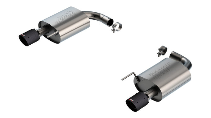 S-Type Axle-Back Exhaust System <br> 2024 Ford Mustang GT Without Active Exhaust