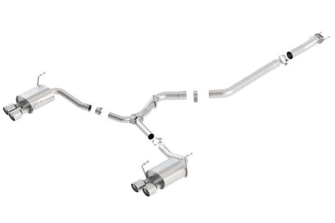 S-Type Cat-Back Exhaust System <br> 15-21 Subaru WRX STI 15-21 Subaru WRX