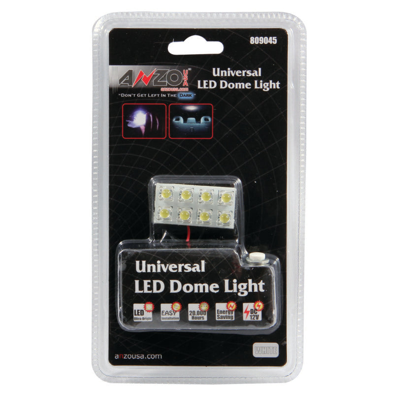 LED Dome Light 8 LEDs 1.5in x 0.75in<br> Universal