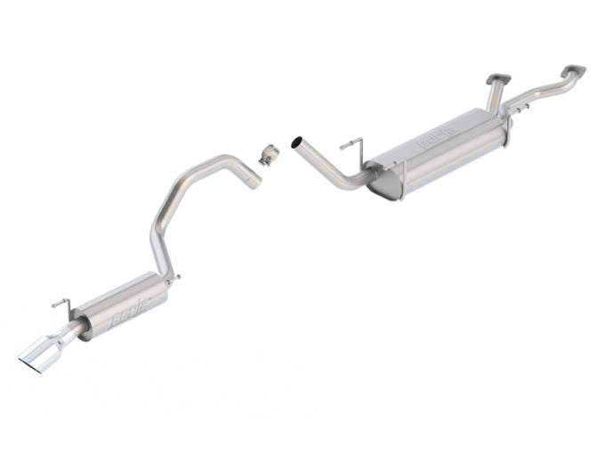 Touring Cat-Back Exhaust System <br> 98-07 Lexus LX470/ Toyota Land Cruiser 4.7L 4WD