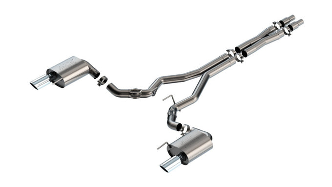 ATAK Cat-Back Exhaust System <br> 2024 Ford Mustang GT Coupe Without Active Exhaust