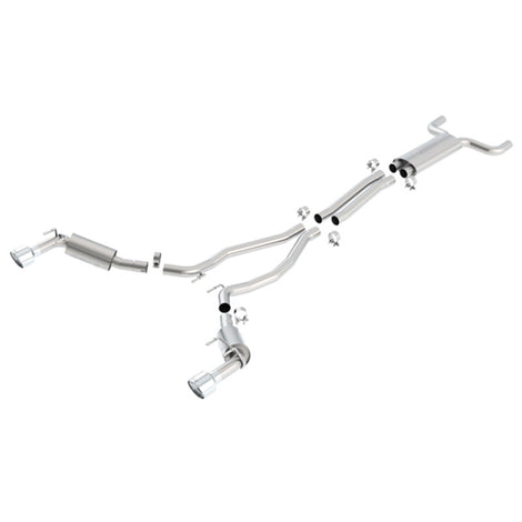 S-Type Cat-Back Exhaust System <br> 10-13 Chevy Camaro SS 6.2L V8