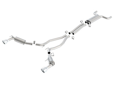 S-Type Cat-Back Exhaust System <br> 10-13 Chevy Camaro SS 6.2L V8