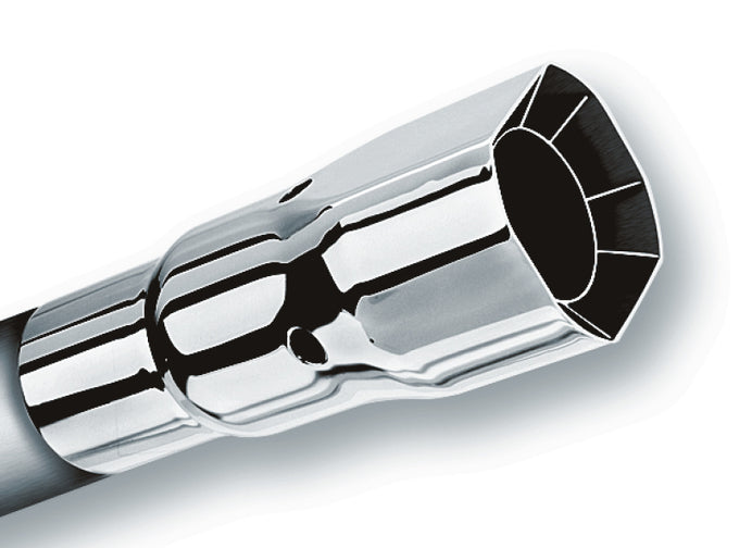 Polished Tip Single Square Intercooled <br> Universal Fit