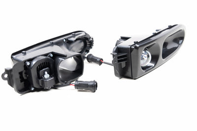 XB LED Fogs (Pair/Paintable) <br>Type Porsche 993