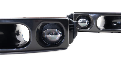 XB LED Fogs (Pair/Paintable) <br>Type Porsche 993