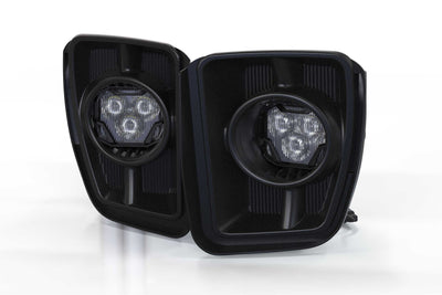 Fog Light Mount Brackets <br>13-18 Dodge Ram 1500