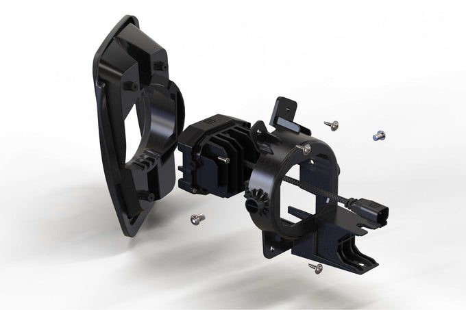 Fog Light Mount Brackets <br>13-18 Dodge Ram 1500