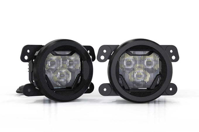 Fog Light Mount Brackets <br>14-17 Jeep Cherokee