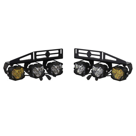4Banger Triple Fog Kit (brackets only) <br>17-20 Ford Raptor