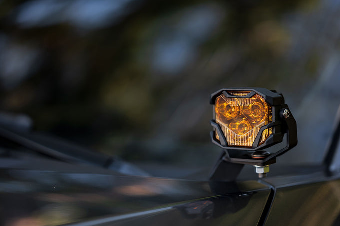 Ditch Light Brackets <br>07-13 Toyota Tundra