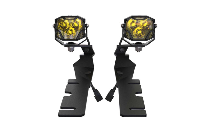 Ditch Light Brackets <br>09-10 Dodge Ram 1500, 11-18 Ram 1500