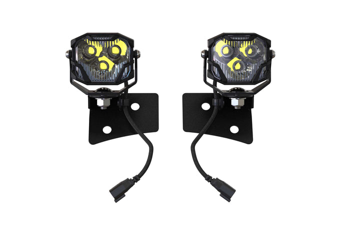 Ditch Light Brackets <br>07-17 Jeep Wrangler JK