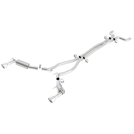 S-Type Cat-Back Exhaust System <br> 10-13 Chevy Camaro SS 6.2L V8