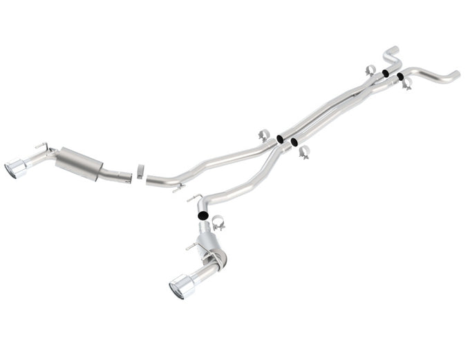 S-Type Cat-Back Exhaust System <br> 10-13 Chevy Camaro SS 6.2L V8