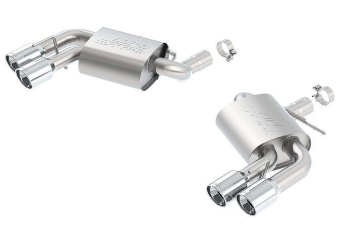 S-Type Axle-Back Exhaust System <br> 16-23 Chevy Camaro SS 6.2L V8