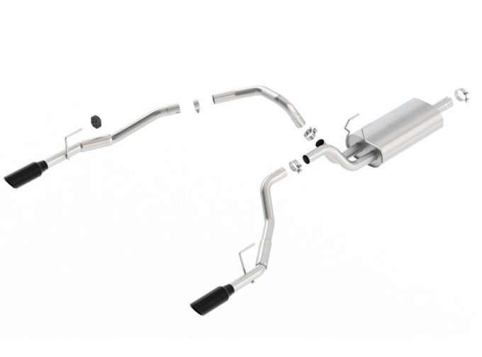 Touring Cat-Back Exhaust System <br> 2009-2024 Ram 1500